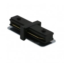 Σύνδεσμος Ράγας Ευθεία 2 Καλωδίων Μαύρος 24-121